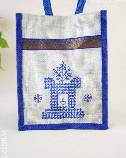 Jute Bag - Tulasi Maadam - WBG1775 - Jute Bags