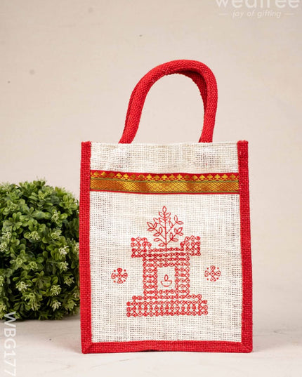 Jute Bag - Thulasi Maadam - WBG1775 Jute Bags
