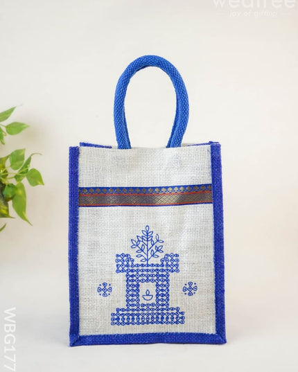 Jute Bag - Tulasi Maadam - WBG1775 - Jute Bags