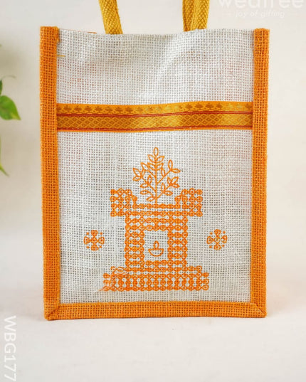 Jute Bag - Tulasi Maadam - WBG1775 - Jute Bags