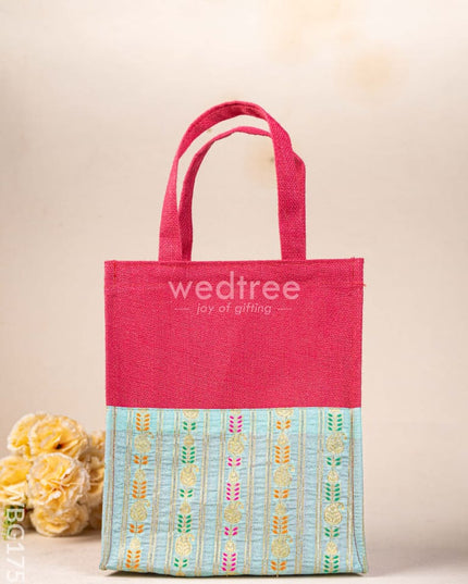 Jute Bag with Border - WBG1756 Jute Bags