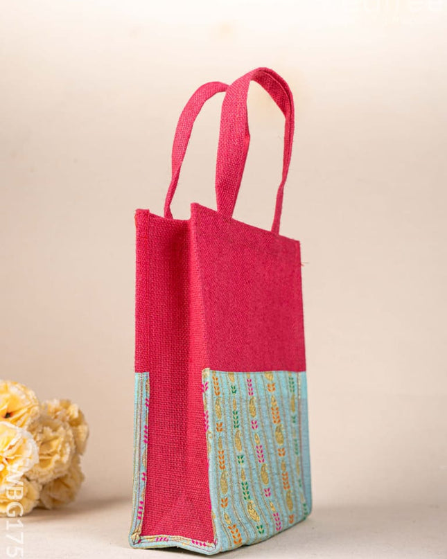 Jute Bag with Border - WBG1756 Jute Bags