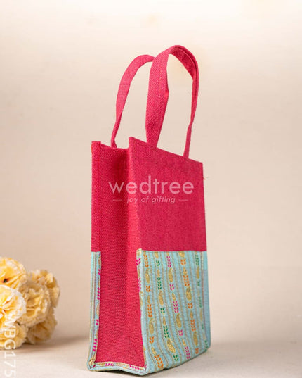 Jute Bag with Border - WBG1756 Jute Bags