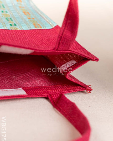 Jute Bag with Border - WBG1756 Jute Bags