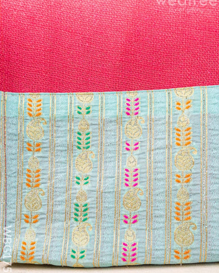 Jute Bag with Border - WBG1756 Jute Bags