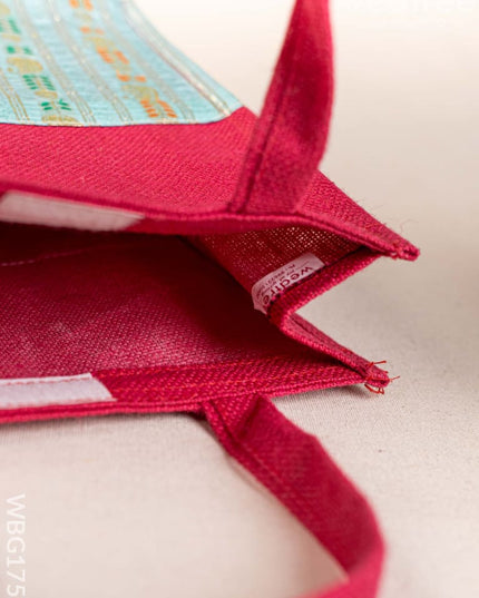 Jute Bag with Border - WBG1756 Jute Bags
