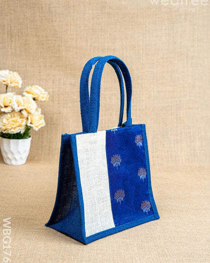 Jute Bag with Contrast Border - WBG1762 - Jute Bags
