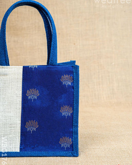 Jute Bag with Contrast Border - WBG1762 - Jute Bags