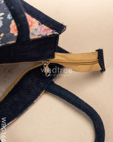 Printed Jute Bag - WBG1663 Jute Bags