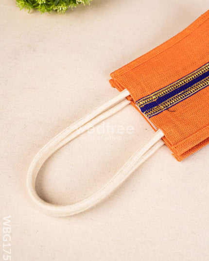 Jute Bag with Lace - WBG1753 Jute Bags