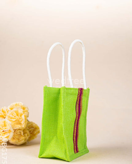 Jute Bag with Lace - WBG1753 Jute Bags