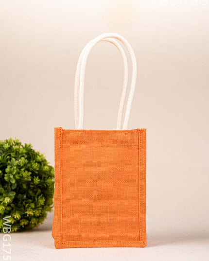 Jute Bag with Lace - WBG1753 Jute Bags