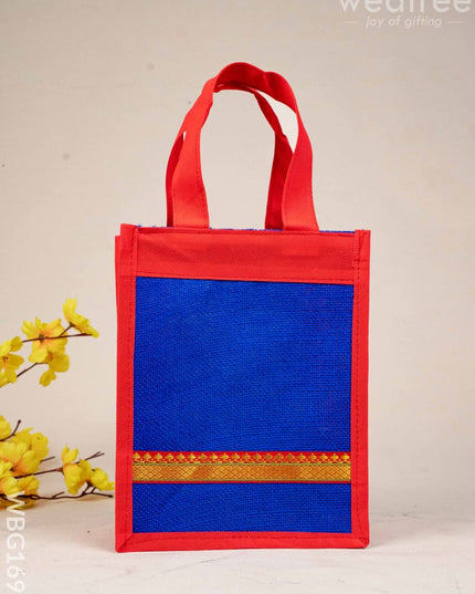 Jute Bag with Non Woven Fabric - WBG1694 Jute Bags