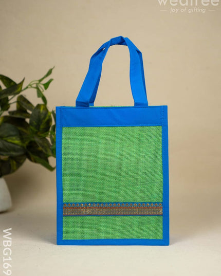 Jute Bag with Non Woven Fabric - WBG1694 Jute Bags
