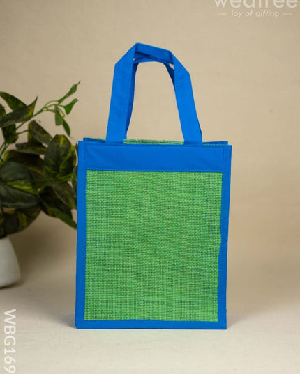 Jute Bag with Non Woven Fabric - WBG1694 Jute Bags