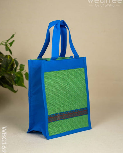 Jute Bag with Non Woven Fabric - WBG1694 Jute Bags