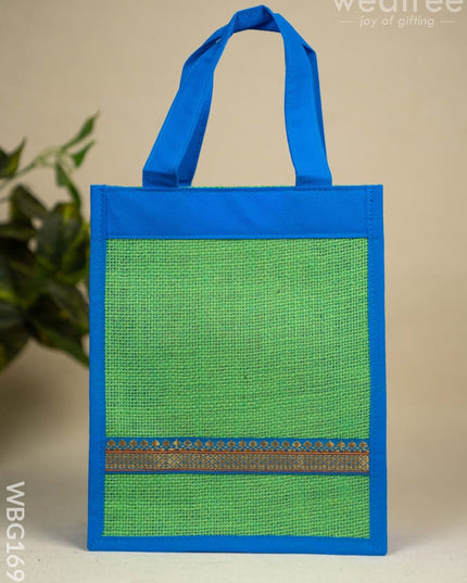 Jute Bag with Non Woven Fabric - WBG1694 Jute Bags