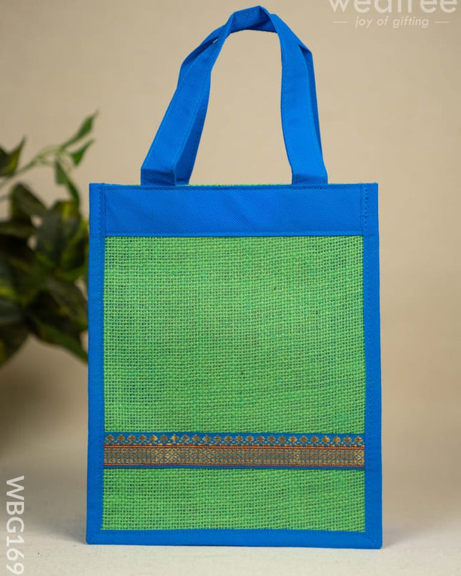 Jute Bag with Non Woven Fabric - WBG1694 Jute Bags
