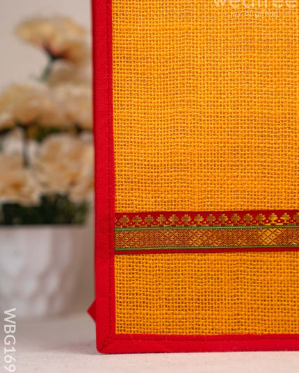 Jute Bag with Non Woven Fabric - WBG1695 Jute Bags