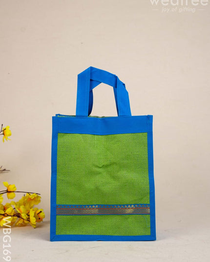 Jute Bag with Non Woven Fabric - WBG1695 - Jute Bags