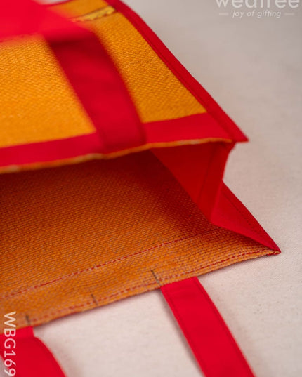 Jute Bag with Non Woven Fabric - WBG1695 Jute Bags
