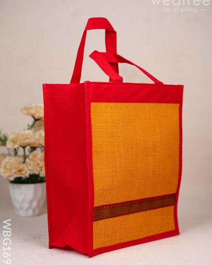Jute Bag with Non Woven Fabric - WBG1695 Jute Bags