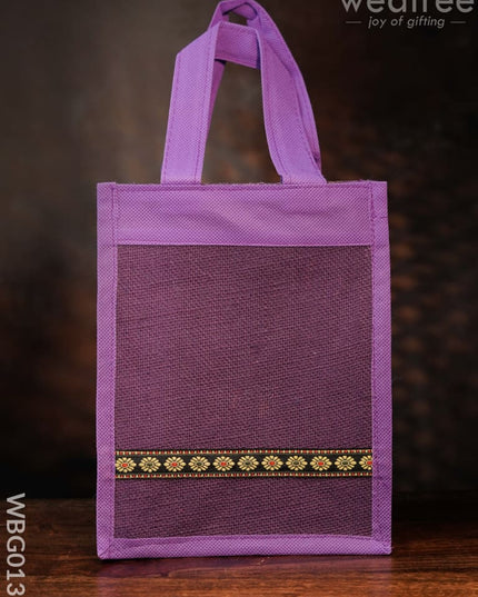 Jute Bag With Nonwoven Fabric - Wbg0131 Bags