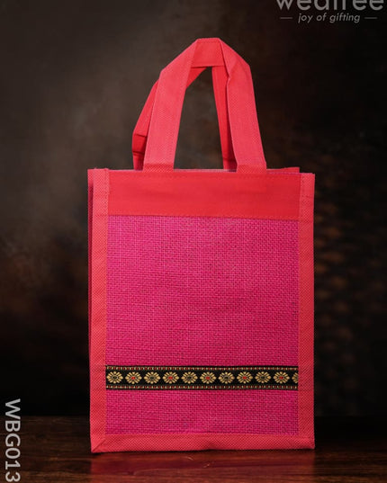 Jute Bag With Nonwoven Fabric - Wbg0131 Bags