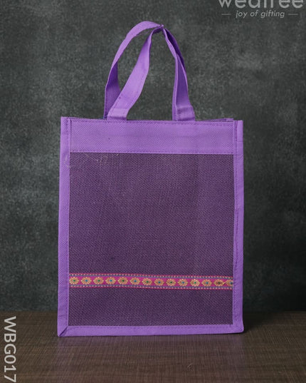 Jute Bag With Nonwoven Fabric - Wbg0173 Bags