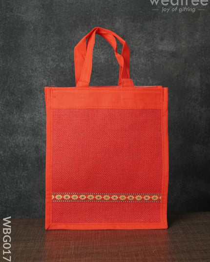Jute Bag With Nonwoven Fabric - Wbg0173 Bags