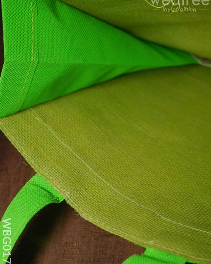 Jute Bag With Nonwoven Fabric - Wbg0173 Bags
