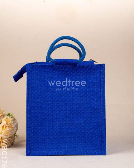 Jute Bag with Pichwai Design - WBG1760 Jute Bags