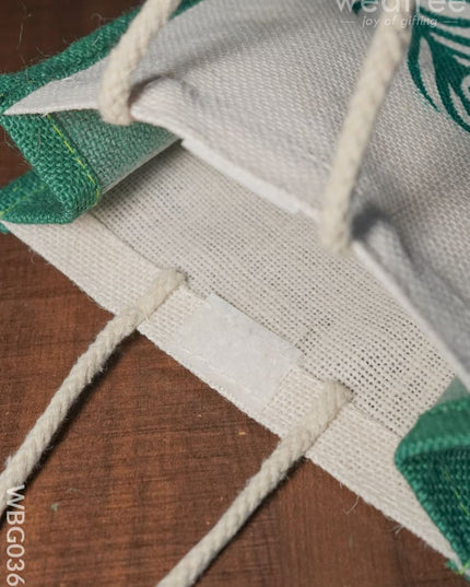 Jute Bag With Rope Handles - Wbg0366 Bags