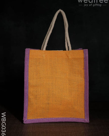 Jute Bag With Rope Handles - Wbg0366 Bags