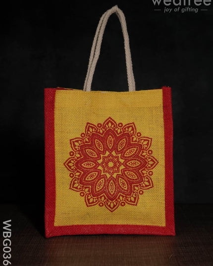 Jute Bag With Rope Handles - Wbg0366 Bags