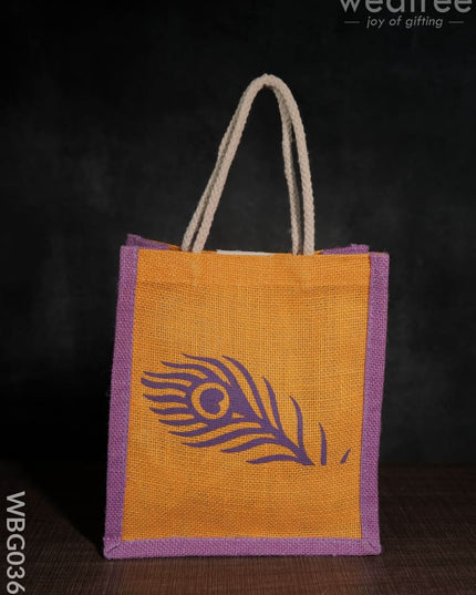 Jute Bag With Rope Handles - Wbg0366 Bags