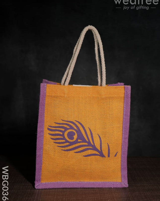 Jute Bag With Rope Handles - Wbg0366 Bags