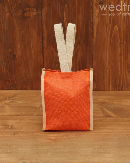 Jute Bag With Velcro - W3765 Bags