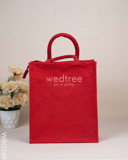 Jute Bag with Warli Print - WBG1699 Jute Bags