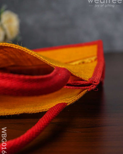 Jute Bag With Zari - Wbg0168 Bags