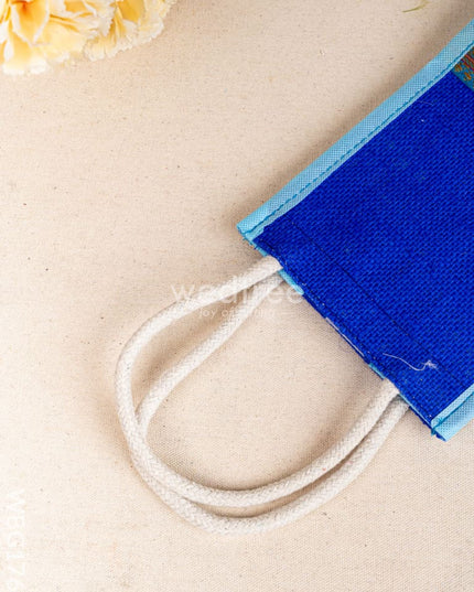 Jute Bag - Zari Border - WBG1769 Jute Bags