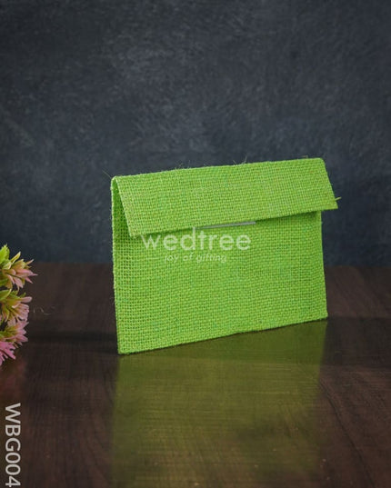 Jute Envelope Purse - Wbg0048 Bags