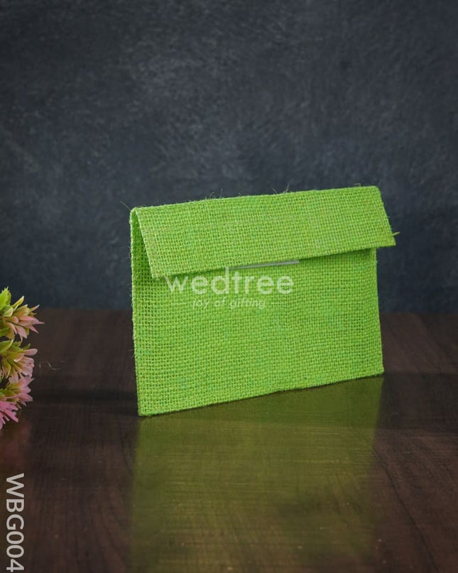 Jute Envelope Purse - Wbg0048 Bags