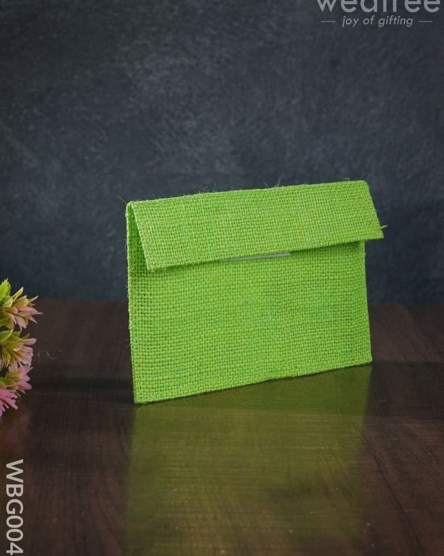 Jute Envelope Purse - Wbg0048 Bags