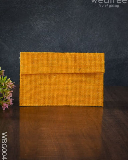 Jute Envelope Purse - Wbg0048 Bags