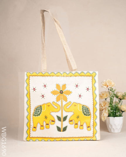 Jute Handbag - WBG1690 Jute Bags