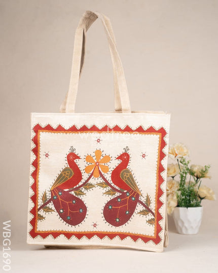 Jute Handbag - WBG1690 Jute Bags