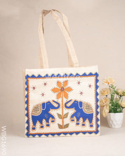 Jute Handbag - WBG1690 Jute Bags