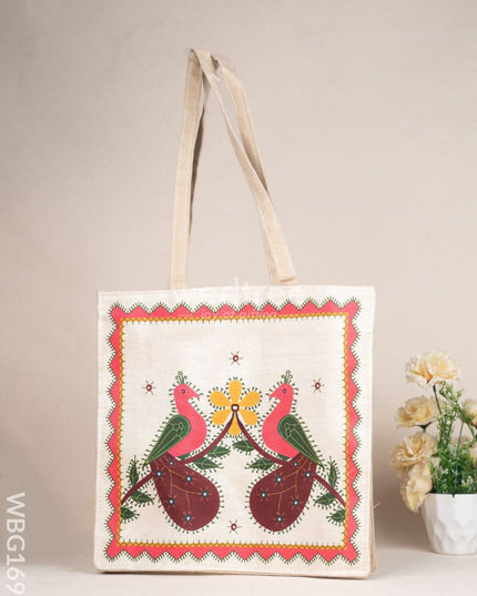 Jute Handbag - WBG1690 Jute Bags