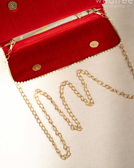 Jute Sling Bag with Embroidery - WL5018 Sling Bags